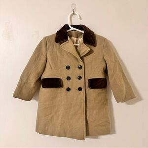 Vintage Children’s Wool Coat | Unisex | Made in Canada